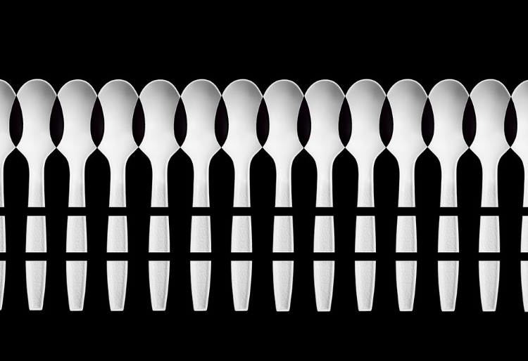 Picture of SPOONS ABSTRACT: FENCE