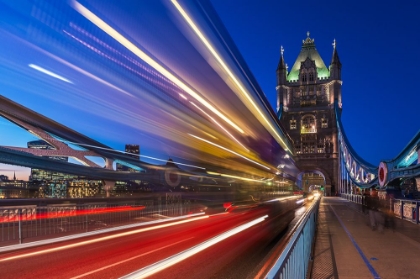 Picture of TOWER BRIDGE LIGHT TRAILS