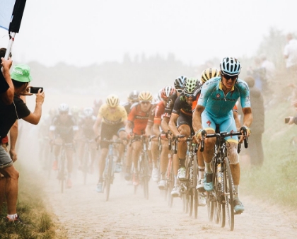 Picture of CYCLING IN THE DUST