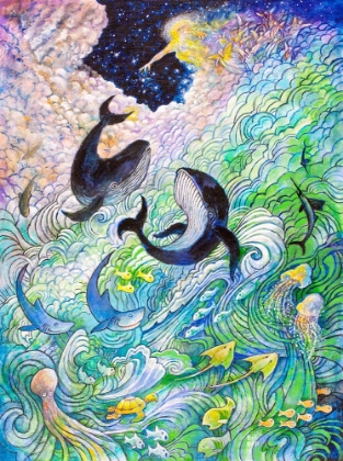 Picture of CREATION WHALES AND FISHES