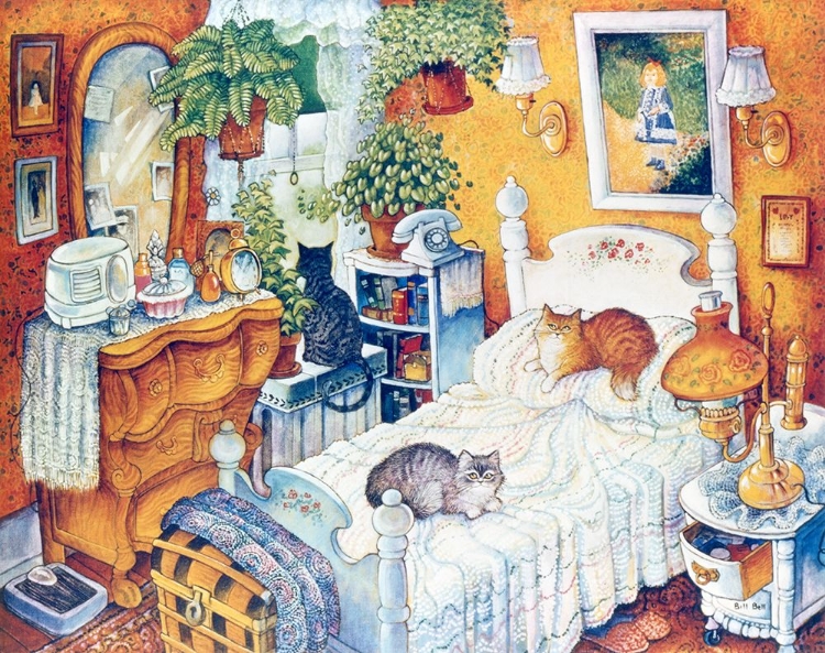 Picture of BEDROOM CATS
