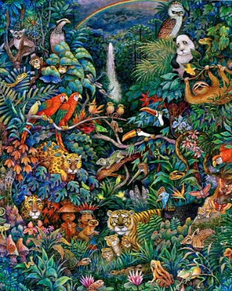 Picture of RAINBOW RAINFOREST