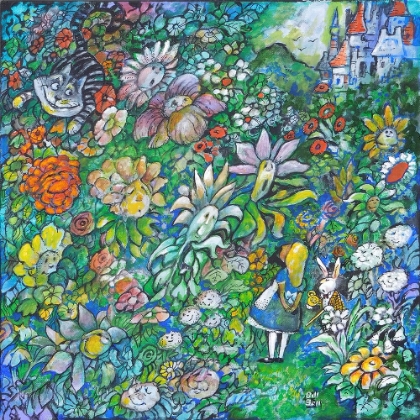 Picture of IN THE WONDERLAND GARDEN