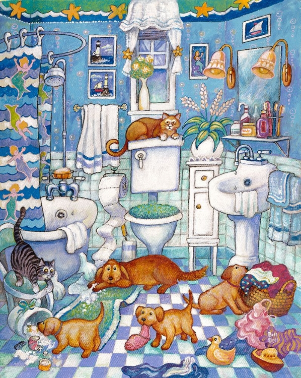 Picture of BATHROOM PUPS