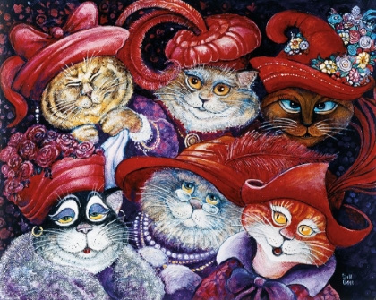 Picture of RED HAT CATS