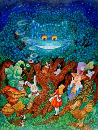 Picture of ALICE AND THE CHESHIRE CAT