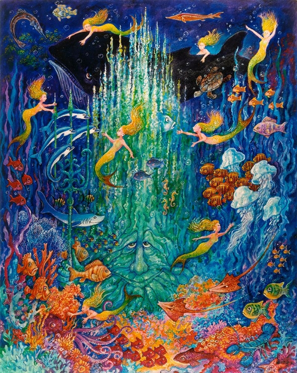 Picture of NEPTUNE AND THE MERMAIDS