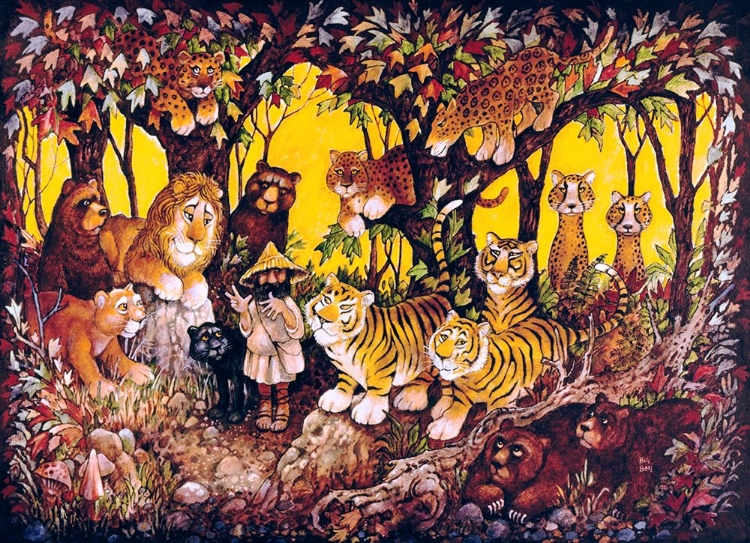 Picture of NOAH - LIONS-TIGERS-BEARS