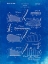Picture of PP4-FADED BLUEPRINT GOLF CLUB FACES PATENT POSTER