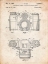 Picture of PP6-VINTAGE PARCHMENT ZEISS IKON CONTAREX CAMERA PATENT POSTER