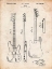 Picture of PP8-VINTAGE PARCHMENT FENDER PRECISION BASS GUITAR PATENT POSTER