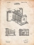 Picture of PP15-VINTAGE PARCHMENT KODAK POCKET FOLDING CAMERA PATENT POSTER