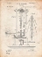 Picture of PP26-VINTAGE PARCHMENT WINDMILL 1883 PATENT POSTER