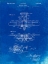 Picture of PP29-FADED BLUEPRINT BIWING SEAPLANE PATENT PRINT