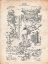 Picture of PP32-VINTAGE PARCHMENT HOUDINI DIVING SUIT PATENT POSTER
