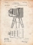 Picture of PP33-VINTAGE PARCHMENT ICONIC PHOTOGRAPHIC CAMERA 1885 PATENT POSTER