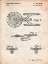 Picture of PP56-VINTAGE PARCHMENT STARSHIP ENTERPRISE PATENT POSTER