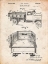 Picture of PP59-VINTAGE PARCHMENT ARMY TROOPS TRANSPORT TRUCK PATENT POSTER