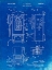 Picture of PP65-FADED BLUEPRINT WALL PHONE PATENT POSTER