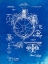 Picture of PP67-FADED BLUEPRINT GYROCOMPASS PATENT POSTER