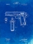 Picture of PP76-FADED BLUEPRINT COLT 1911 SEMI-AUTOMATIC PISTOL PATENT POSTER