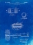 Picture of PP85-FADED BLUEPRINT GAVEL 1953 PATENT POSTER