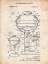 Picture of PP206-VINTAGE PARCHMENT WEBBER GAS GRILL 1972 PATENT POSTER