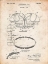 Picture of PP219-VINTAGE PARCHMENT FOOTBALL SHOULDER PADS 1925 PATENT POSTER