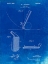 Picture of PP240-FADED BLUEPRINT GOLF WEDGE 1923 PATENT POSTER