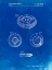 Picture of PP253-FADED BLUEPRINT SIMON PATENT POSTER