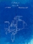 Picture of PP256-FADED BLUEPRINT PASTEURIZED MILK PATENT POSTER