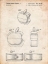Picture of PP260-VINTAGE PARCHMENT APPLE LOGO FLIP PHONE PATENT POSTER