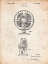 Picture of PP266-VINTAGE PARCHMENT TABLE FAN PATENT POSTER