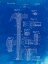 Picture of PP275-FADED BLUEPRINT CLAW HAMMER PATENT POSTER