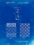 Picture of PP286-FADED BLUEPRINT SPEED CHESS GAME PATENT POSTER