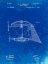 Picture of PP287-FADED BLUEPRINT AERIAL VESSEL SIDE VIEW PATENT POSTER