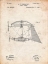 Picture of PP287-VINTAGE PARCHMENT AERIAL VESSEL SIDE VIEW PATENT POSTER