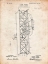 Picture of PP288-VINTAGE PARCHMENT WRIGHT BROTHERS FLYING MACHINE PATENT POSTER