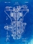 Picture of PP289-FADED BLUEPRINT HENRY FORD TRANSMISSION PATENT POSTER