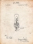Picture of PP296-VINTAGE PARCHMENT EDISON LIGHT BULB POSTER