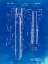 Picture of PP384-FADED BLUEPRINT AERIAL MISSILE PATENT POSTER