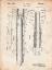 Picture of PP384-VINTAGE PARCHMENT AERIAL MISSILE PATENT POSTER