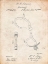 Picture of PP389-VINTAGE PARCHMENT VINTAGE POLICE HANDCUFFS PATENT POSTER