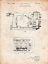 Picture of PP390-VINTAGE PARCHMENT MOTION PICTURE CAMERA 1932 PATENT POSTER