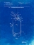 Picture of PP396-FADED BLUEPRINT MODERN FIRE EXTINGUISHER PATENT POSTER