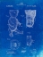 Picture of PP452-FADED BLUEPRINT WHISTLE TEDDY BEAR 1919 PATENT POSTER