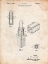 Picture of PP460-VINTAGE PARCHMENT CHANEL LIPSTICK PATENT POSTER