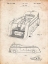 Picture of PP462-VINTAGE PARCHMENT FIRETRUCK 1939 TWO IMAGE PATENT POSTER