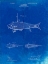 Picture of PP485-FADED BLUEPRINT FISHING ARTIFICIAL BAIT POSTER