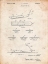 Picture of PP508-VINTAGE PARCHMENT SNURFER POPPEN FIRST MODERN SNOWBOARD PATENT POSTER